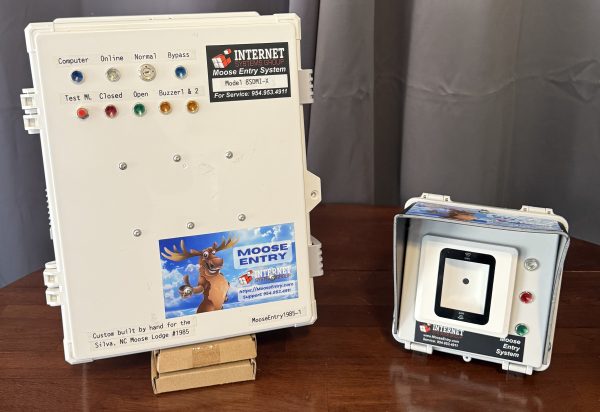 Moose Lodge Mini Entry System - QR Only with No Outer Display